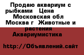 Продаю аквариум с рыбками › Цена ­ 7 000 - Московская обл., Москва г. Животные и растения » Аквариумистика   